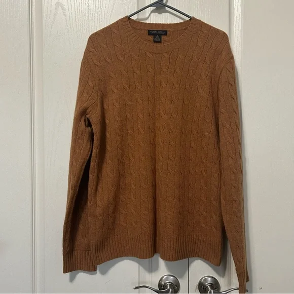 Banana Republic Luxury Winter Blend Cable Knit Sweater Medium - Picture 1 of 4